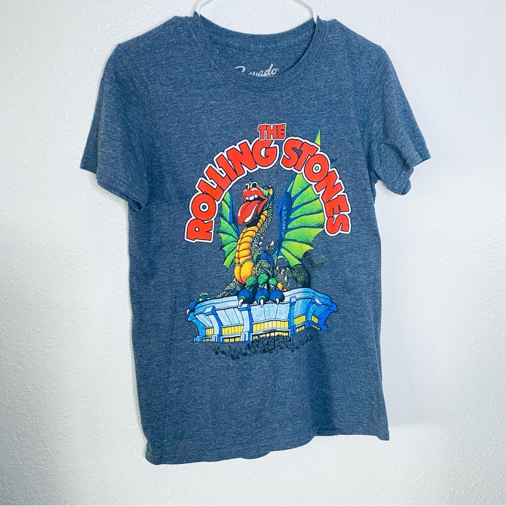 🍓 Bravado The Rolling Stones Dragon Lips Band Graphic Tee Unisex Small